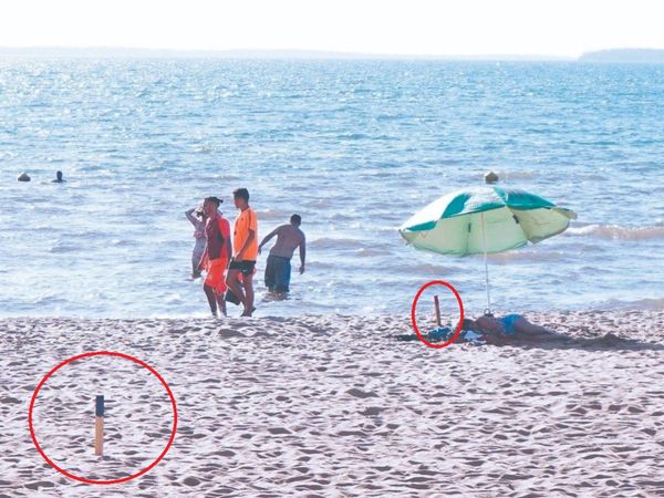 Playas de Encarnación reciben grupos de hasta 10 personas
