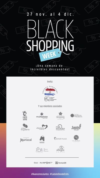 Cámara de Centros Comerciales organiza el “Black Shopping Week” - Brand Lab - ABC Color