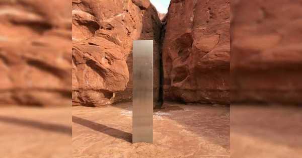 Descubren un misterioso monolito de metal en el desierto de Utah - C9N