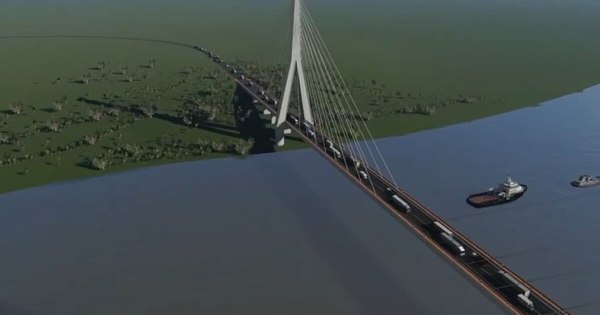 La Nación / Futuro puente garantizará libre navegación del río Paraguay