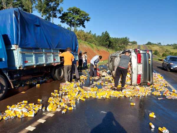 COMISARIO retirado transportaba cerveza que ingreso de CONTRABANDO y VOLCO