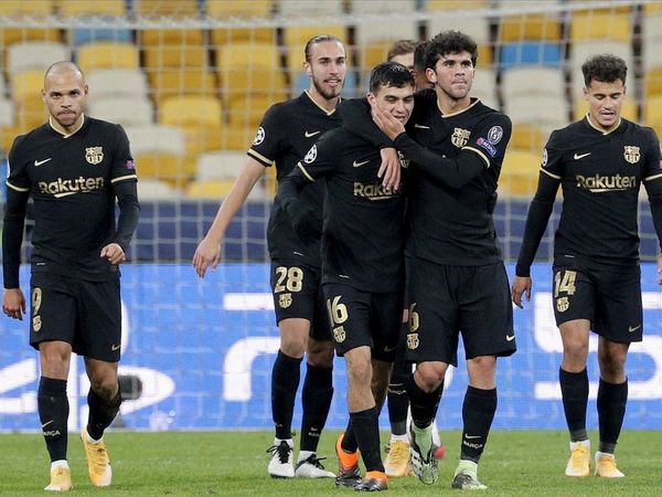 Barcelona golea en Kiev y clasifica a octavos