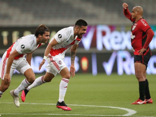 River logra un buen empate en Brasil