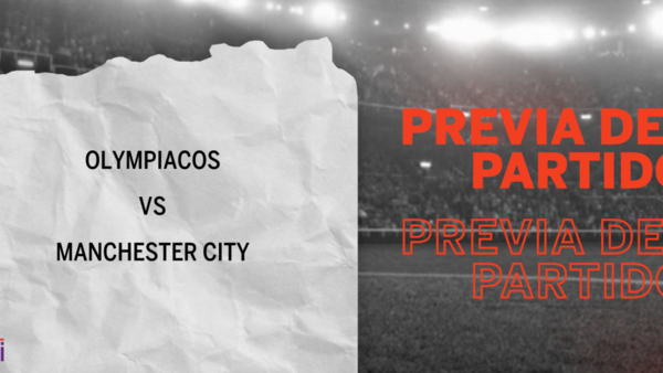 Olympiacos recibirá a Manchester City por la Grupo C – Fecha 4