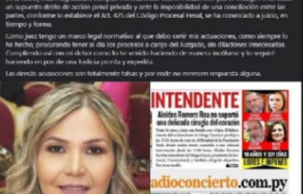 Cofradía de magistrados usa página para intentar encubrir caso de Flavia Recalde