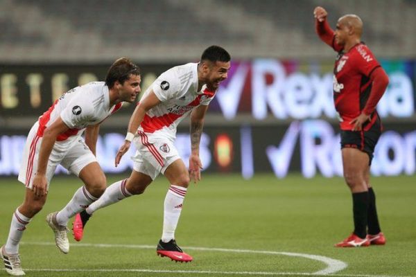 River logra un buen empate en Brasil