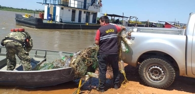 HOY / Retiran espineles y redes de pesca en Río Paraguay