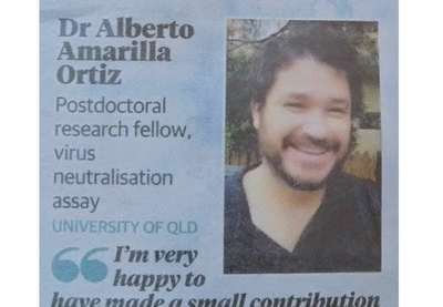 HOY / Paraguayo desarrolla vacuna contra Covid-19 en Australia