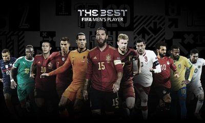 FIFA revela la lista de candidatos para los premios The Best 2020