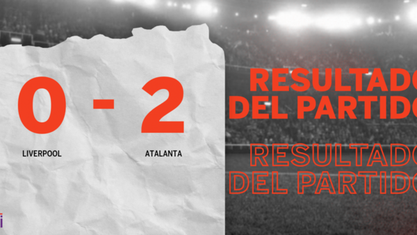 Atalanta fue superior y venció por dos a Liverpool en el estadio Anfield