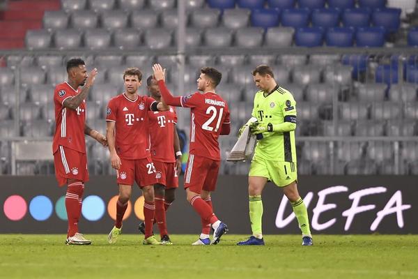 El Bayern sella pase a octavos y el primer lugar del grupo A