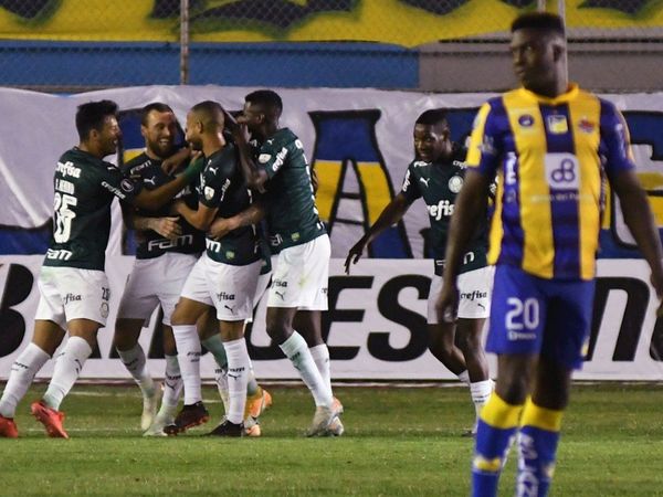 Palmeiras supera a Delfín y saborea su pase a cuartos en la Libertadores