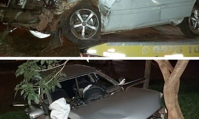 Grave accidente sobre Ruta Py 02
