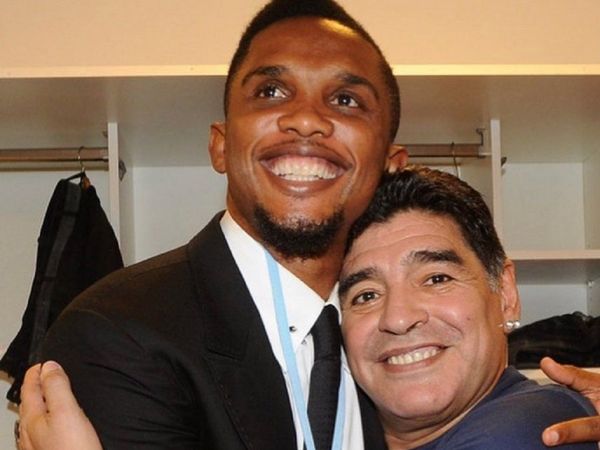 Eto'o: "Lo que Maradona hizo en el fútbol pertenece a otro planeta"