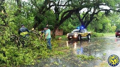 Tormenta y caos en Central •