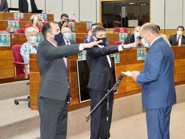 Representantes de los abogados ante el CM juran ante el Senado