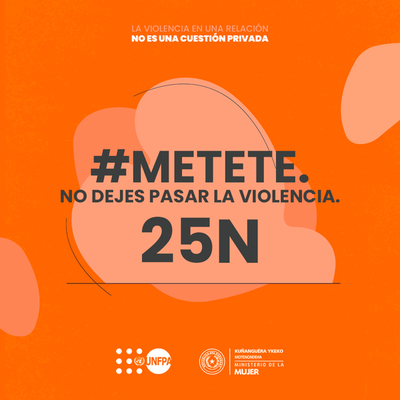 Ministerio de la Mujer relanzó campaña #Metete en evento online | .::Agencia IP::.