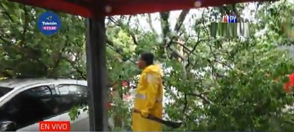 Cuantiosos daños materiales tras la tormenta | Noticias Paraguay