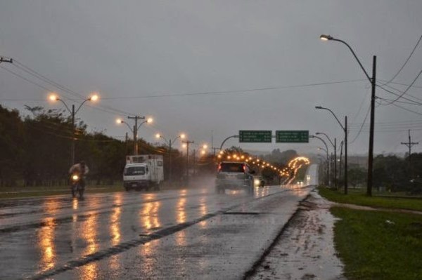 Intensa lluvia en Misiones