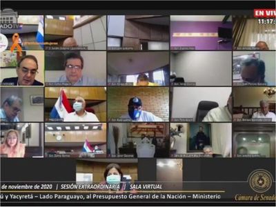 Senado rechaza veto de Abdo a control de gastos en binacionales