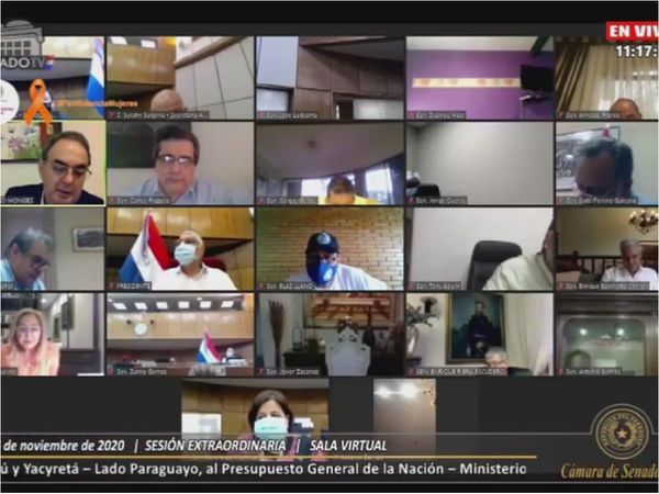 Senado rechaza veto de Abdo a control de gastos en binacionales