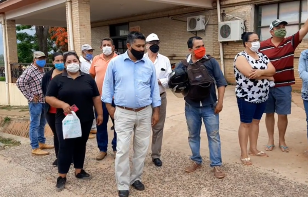Manifestación de sampedranos en exigencia de UTI para Hospital Regional