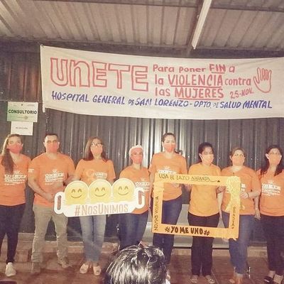 Calleí se suma a campaña que busca frenar violencia contra la mujer - Nacionales - ABC Color