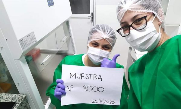 Laboratorio de Alto Paraná llega a 8.000 muestras procesadas