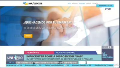 HOY / Ricardo Serrano, gerente de Operaciones de Infocenter, sobre el software SAP