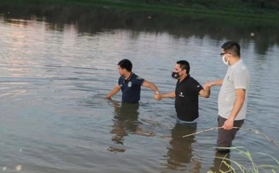 Crimen en San Pablo: Hallan armas en riacho San Francisco, podrían pertenecer a "Papo" | Noticias Paraguay