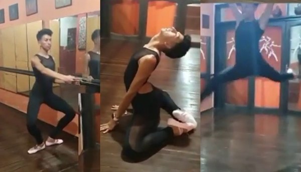 Toñito demostró su talento como "bailarín de danza clásica" - Teleshow