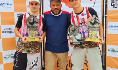DUPLA PARAGUAYA VENCE TORNEO DE FUT-VOLEY EN BRASIL