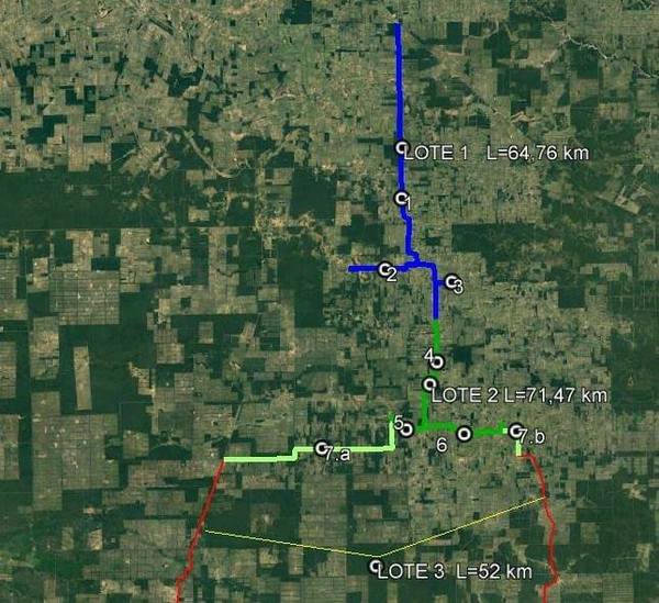 En marcha licitación para obras de habilitación de la Ruta de la Leche