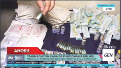 HOY / Tras denuncia periodística, desvinculan a enfermera que robó medicamentos e insumos del IPS