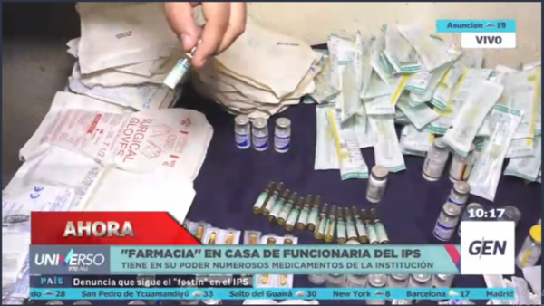 HOY / Tras denuncia periodística, desvinculan a enfermera que robó medicamentos e insumos del IPS
