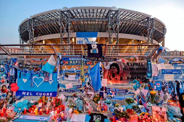 Oficialmente, el San Paolo pasará a llamarse “Diego Maradona”