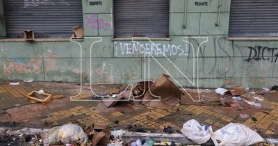 La Nación / Acabó la marcha campesina, quedaron la basura y los reclamos