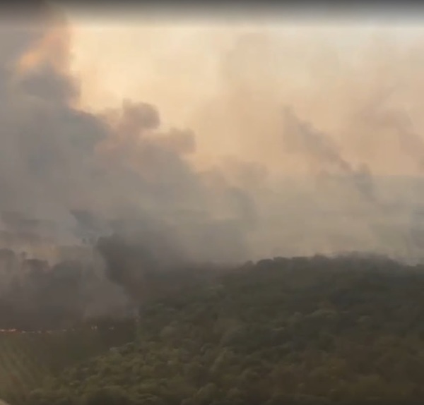 Impactantes imágenes de los incendios en Itapúa | OnLivePy