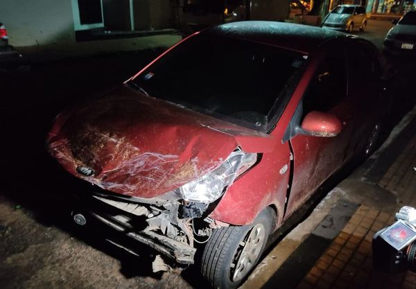 Cae conductor ebrio que se fugó tras un choque  - Nacionales - ABC Color