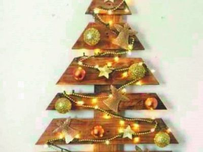 Arbolitos de reciclados, el nuevo boom navideño