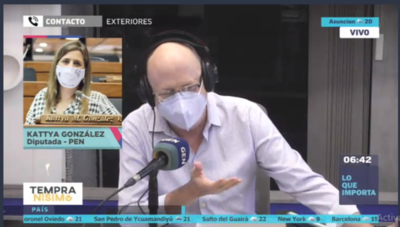 HOY / Diputada Kattya González, sobre gastos sociales en el PGN