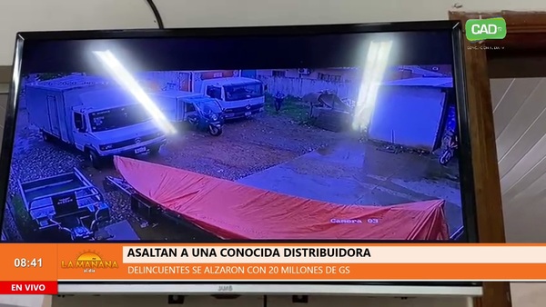 Concepción: Asaltan distribuidora y se alzan con 20 millones de guaraníes