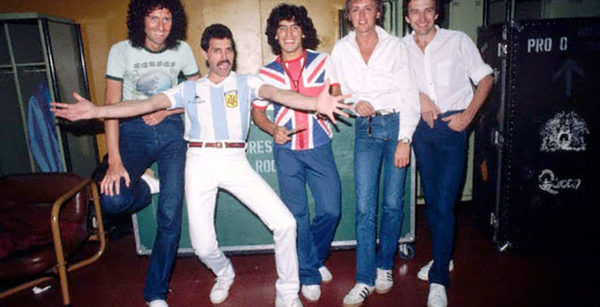 Recuerdan el día en que Freddie Mercury conoció a Maradona - RQP Paraguay