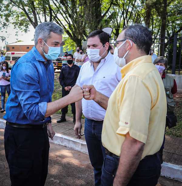 Fram agradece constante apoyo de Yacyretá en salud, educación y red de agua potable - El Trueno