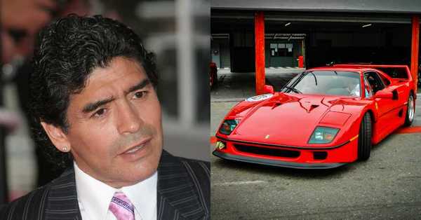 La historia del Ferrari de 1 millón de dólares que Maradona rechazó - C9N