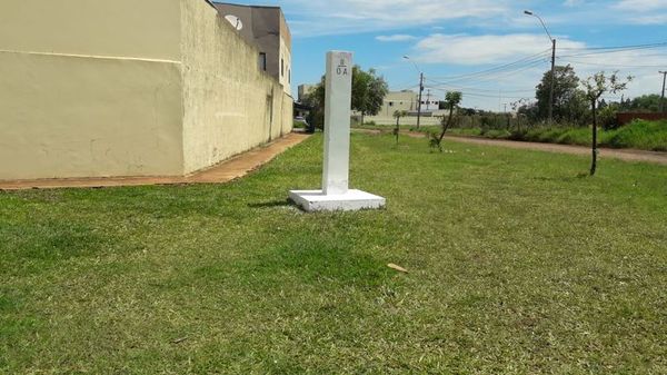 Reparan hito demarcatorio ubicado ente Pedro Juan y Ponta Porã - Nacionales - ABC Color