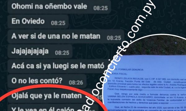 Joven también denuncia a su expareja por violencia