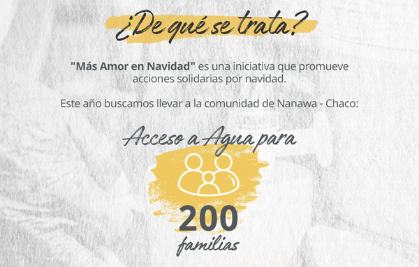 "Más amor en Navidad": La campaña de ADRA para brindar apoyo a comunidades de Nanawa