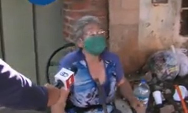 Septuagenaria perdió su casa en un incendio en Lambaré - C9N