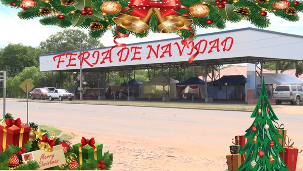 Organizan feria navideña en Neuland